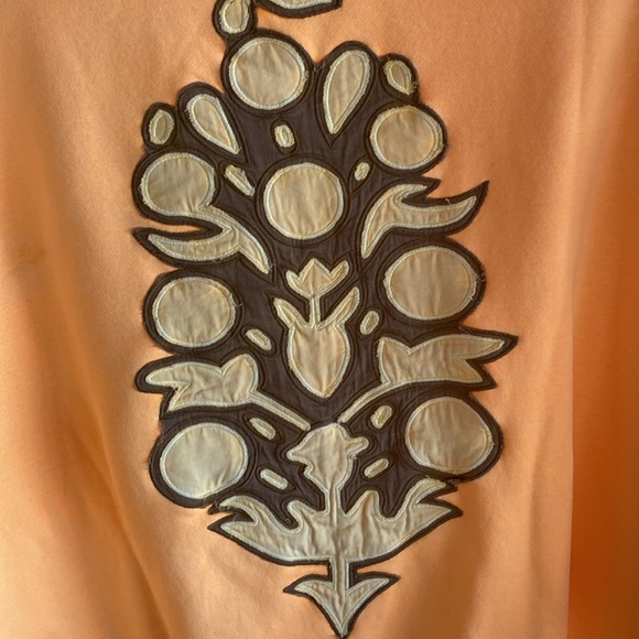 Free People NWT × HOKA Relaxed Embroidered Appliqué Kangaroo Pocket Hoodie XS - Picture 7 of 15